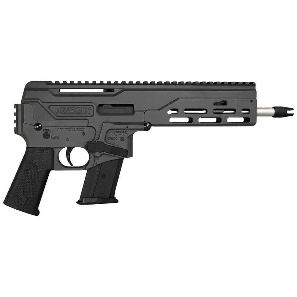 Handguns Diamondback Firearms 8" 5.7x28mm DIA DB1614L051  5.7X28 ML PSTL  8 20R      DK GREY • Model: 8"